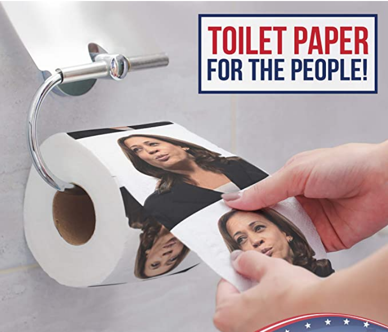 Kamala Harris Toilet Paper