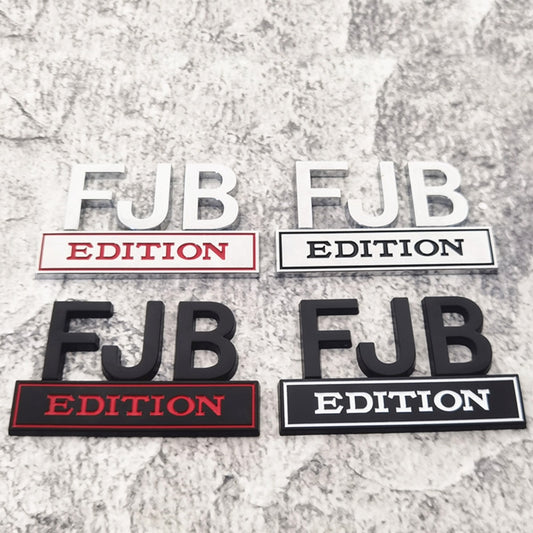 FJB EDITION EMBLEM FENDER BADGE